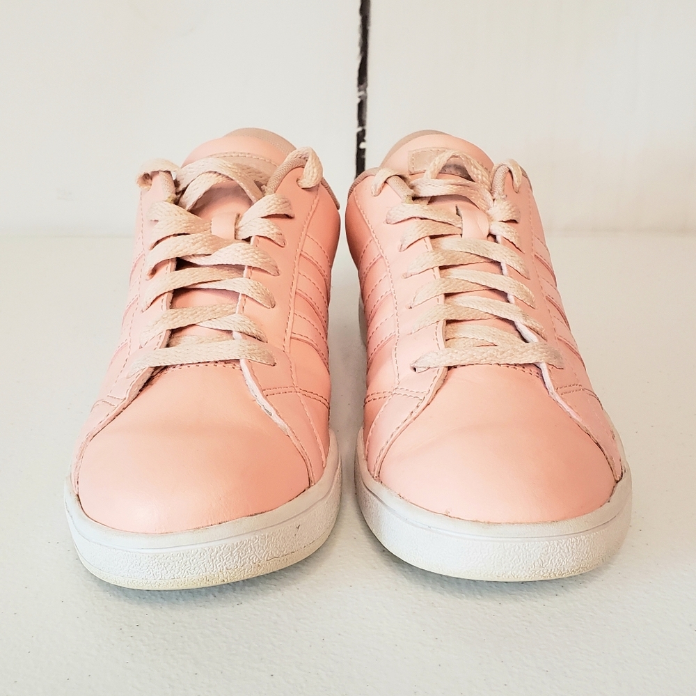 *SOLD*Adidas Neo Baseline Striped Leather Sneakers - Picture 3 of 11
